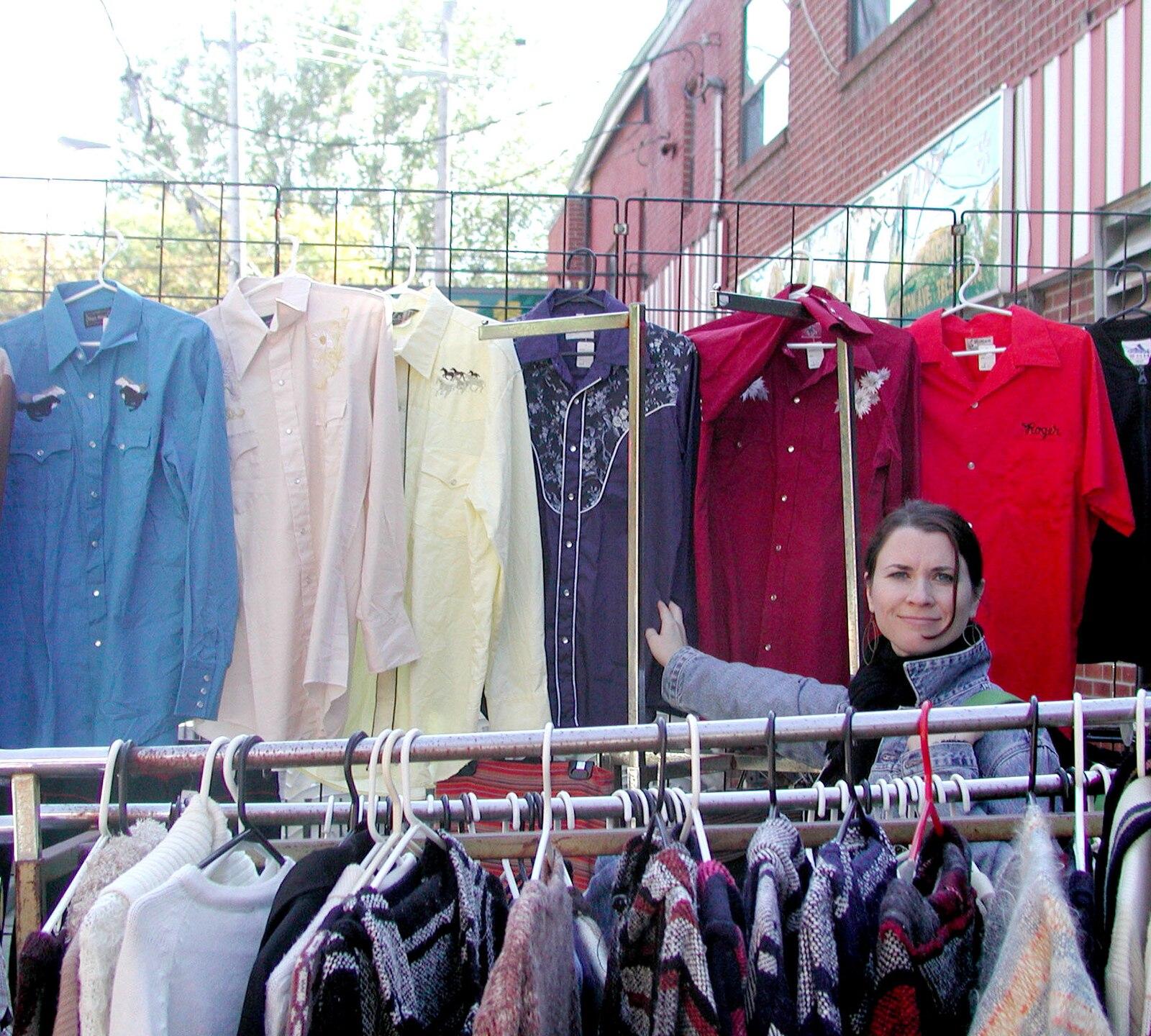 Kensington thrift store shopping, Toronto