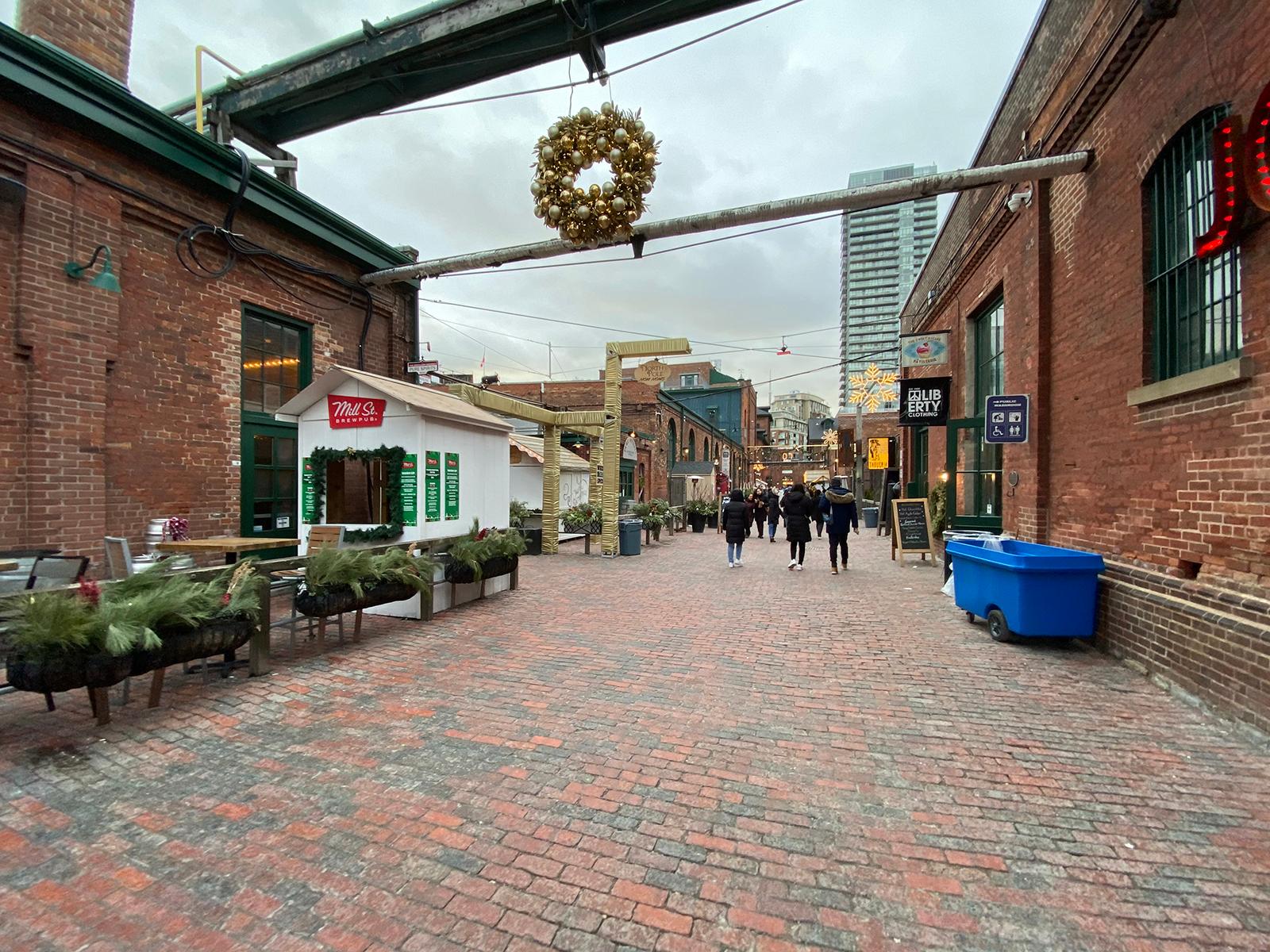 The Distillery Historic Sidewalk 2022