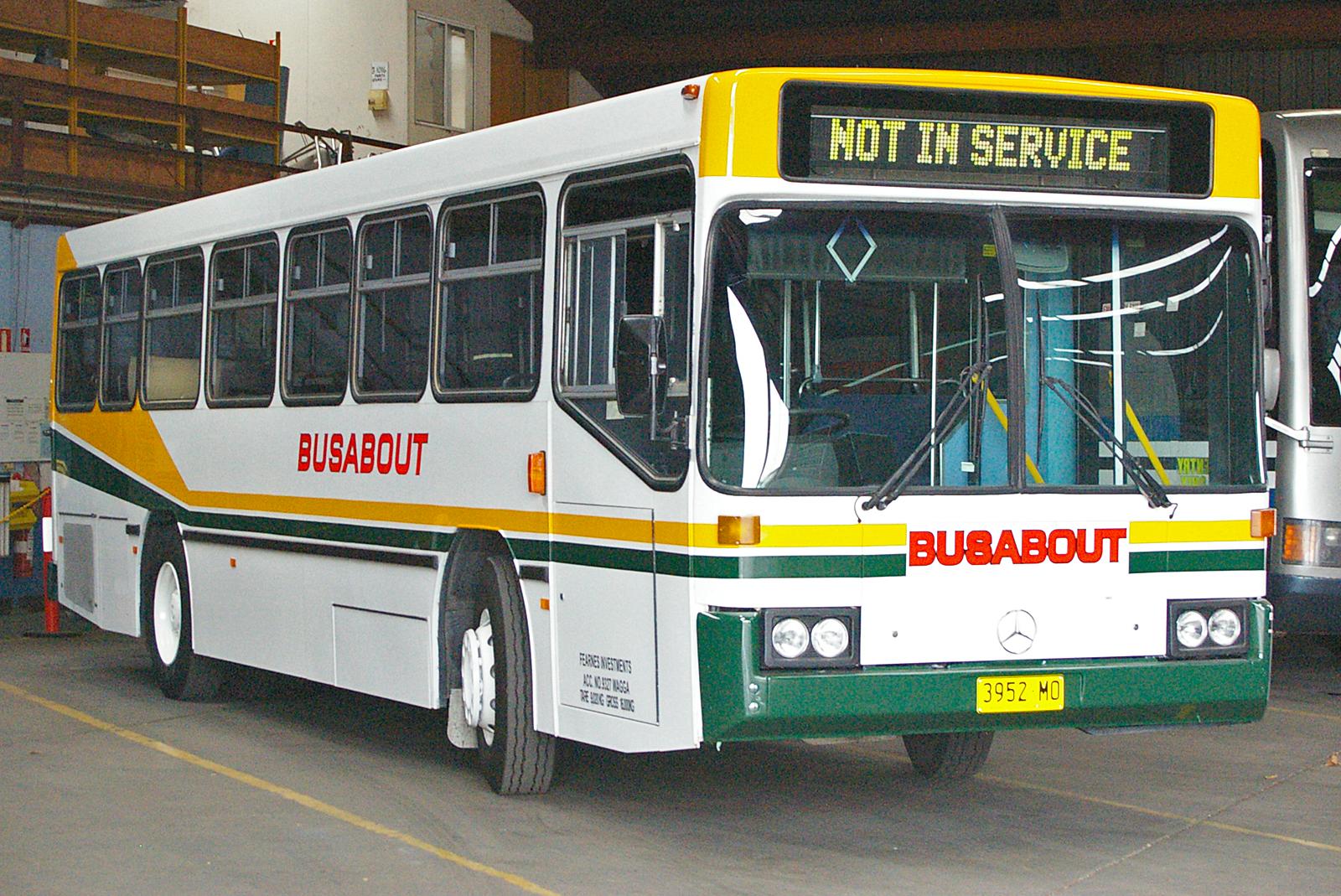 Busabout 3952 MO PMC bodied Mercedes Benz O405 (Ex Moorabbin Transit)