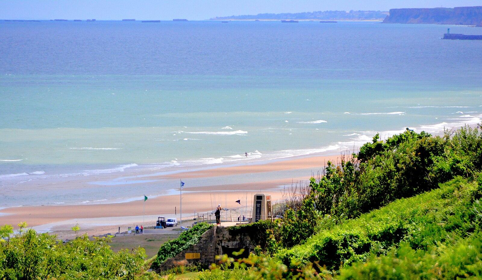 Normandy landing beaches